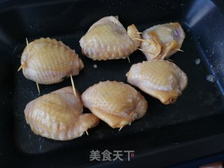 咸蛋黄翅包饭的做法步骤：7