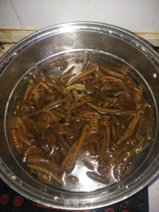凉拌海笋的做法步骤：2