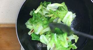 超简单蚝油生菜，健康清甜，刮油又减肥，非常快手！的做法步骤：6