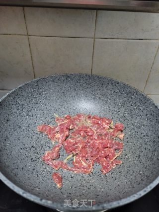 牛肉炒苦瓜的做法步骤：4