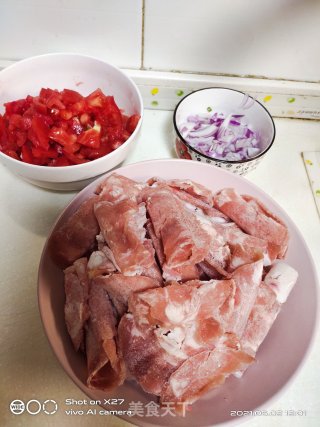 羊肉西红柿汤的做法步骤：1