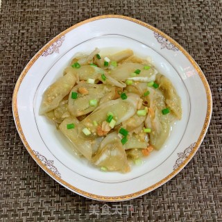 黄豆酱炒白茄瓜的做法步骤：10