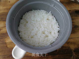 咸蛋黄米饭三文治的做法步骤：3