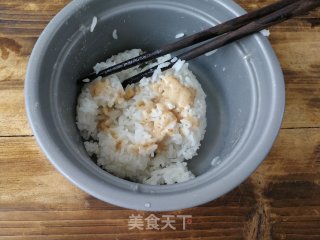 咸蛋黄米饭三文治的做法步骤：4