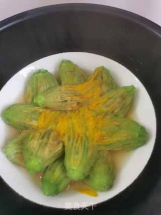 南瓜花酿的做法步骤：13