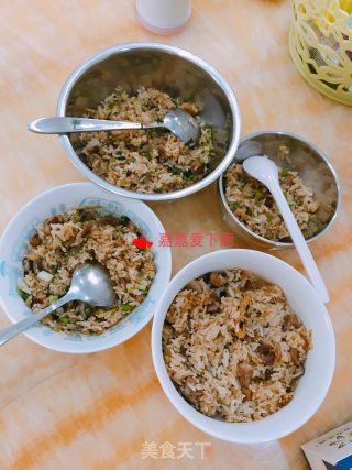 电饭煲版腊味饭的做法步骤：7