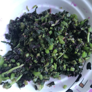 虾肉苋菜馄饨的做法步骤：3