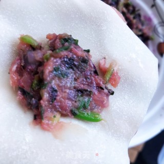 虾肉苋菜馄饨的做法步骤：7
