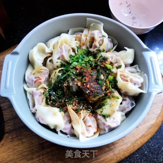 虾肉苋菜馄饨的做法步骤：10