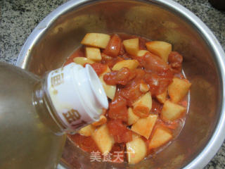 新奥尔良鸡胸肉烤土豆的做法步骤：8