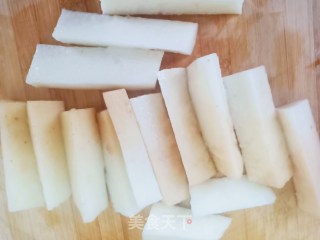 炸山药的做法步骤：4
