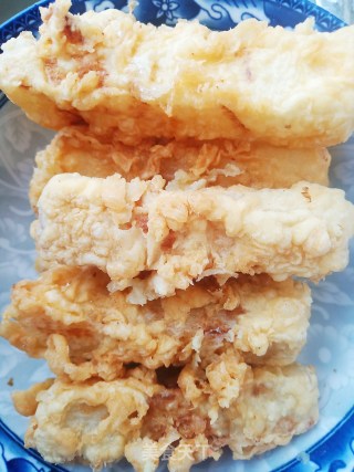 炸山药的做法步骤：12