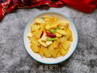 酸辣笋瓜片的做法步骤：10