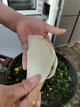 山葱盒子的做法步骤：19