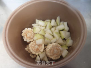 冬瓜粉丝汤的做法步骤：3