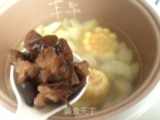 冬瓜粉丝汤的做法步骤：7