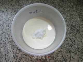 草莓味冰激凌的做法步骤：3