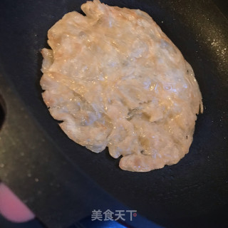 培根鸡蛋手抓饼的做法步骤：3