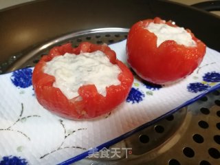 网红餐厅招牌菜在家做～西红柿虾滑团的做法步骤：4