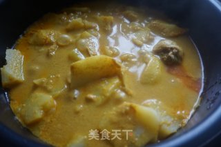 椰香咖喱鸡的做法步骤：8