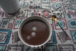 糯叽叽的低卡养颜红豆沙小汤圆的做法步骤：9