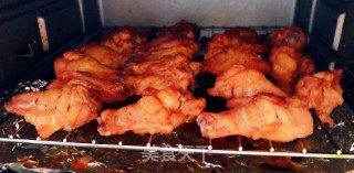 奥尔良烤鸡腿根#萌系美食#的做法步骤：7