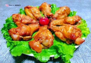 奥尔良烤鸡腿根#萌系美食#的做法步骤：10