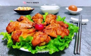 奥尔良烤鸡腿根#萌系美食#的做法步骤：14