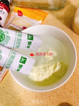 黑糖珍珠奶茶冻的做法步骤：2