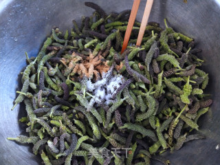 蒸枸桃穗的做法步骤：4