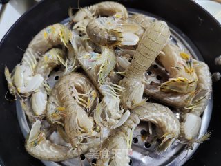 清蒸皮皮虾的做法步骤：2