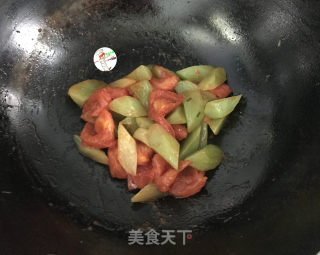 番茄炒莴笋的做法步骤：9