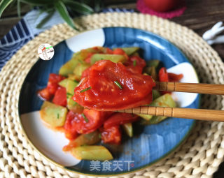 番茄炒莴笋的做法步骤：11