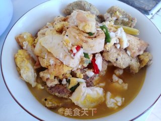 豆腐煮肉饼的做法步骤：14
