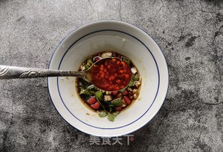 香菜红油豆腐丝的做法步骤：9