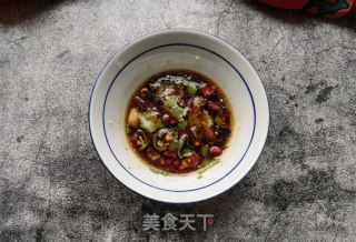 香菜红油豆腐丝的做法步骤：10