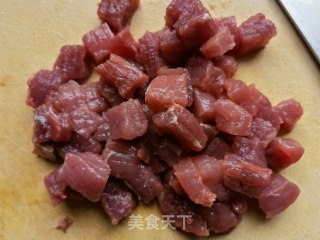 孜然牛肉的做法步骤：2