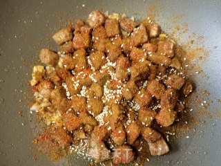 孜然牛肉的做法步骤：14