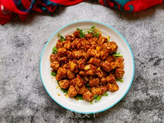 孜然牛肉的做法步骤：17