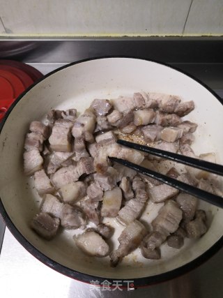 春笋红烧肉的做法步骤：5