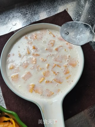 芒果牛奶布丁的做法步骤：3