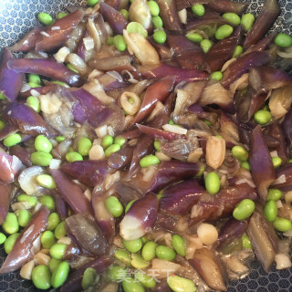 毛豆烧茄子的做法步骤：11