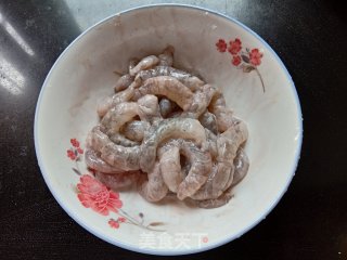 葱爆虾仁的做法步骤：4