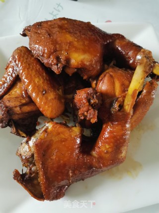 电饭锅酱油鸡的做法步骤：3