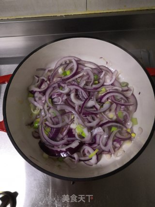 咖喱鸡排饭的做法步骤：4