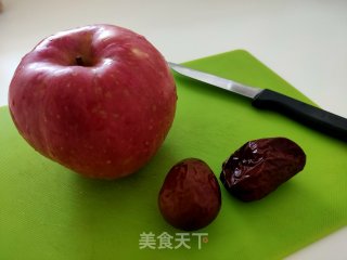红枣苹果水的做法步骤：1
