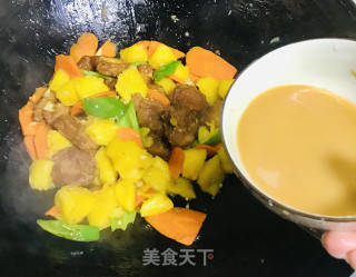 菠萝炒酥肉的做法步骤：9