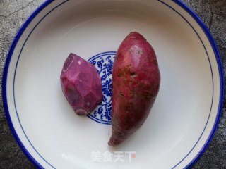 紫薯小米浆的做法步骤：2