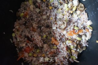 菌菇杂粮饭的做法步骤：8