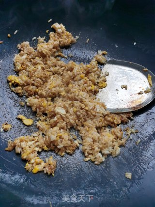 假蒌蛋炒饭的做法步骤：5